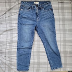 Madewell Curvy High-Rise Skinny Crop